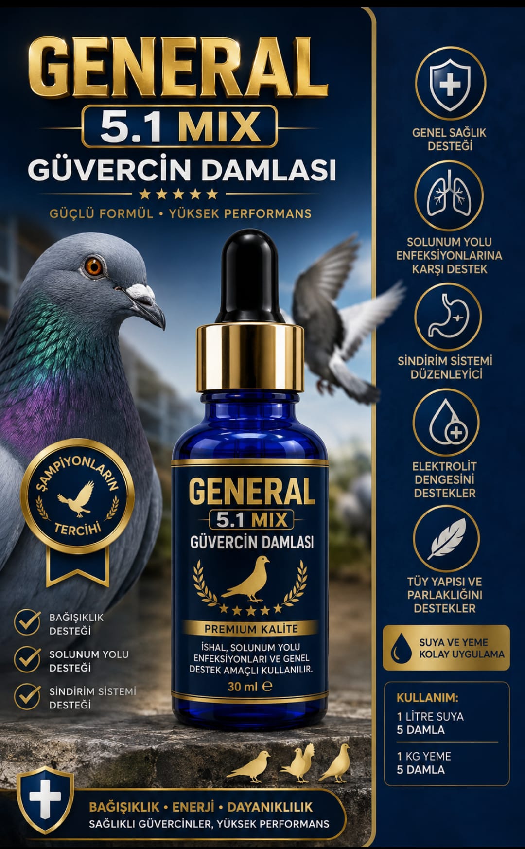 GÜVERCİN İLAÇLARI