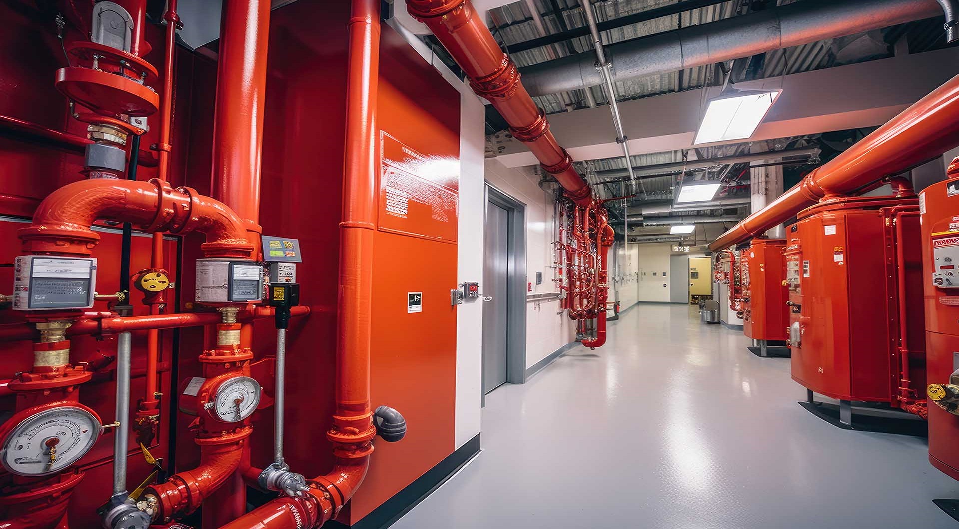 Büyük AVM Sprinkler Kurulumu